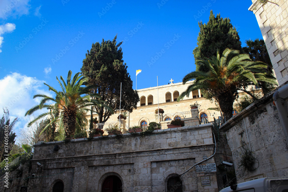 Fototapeta premium Architecture of Jerusalem old town, Israel