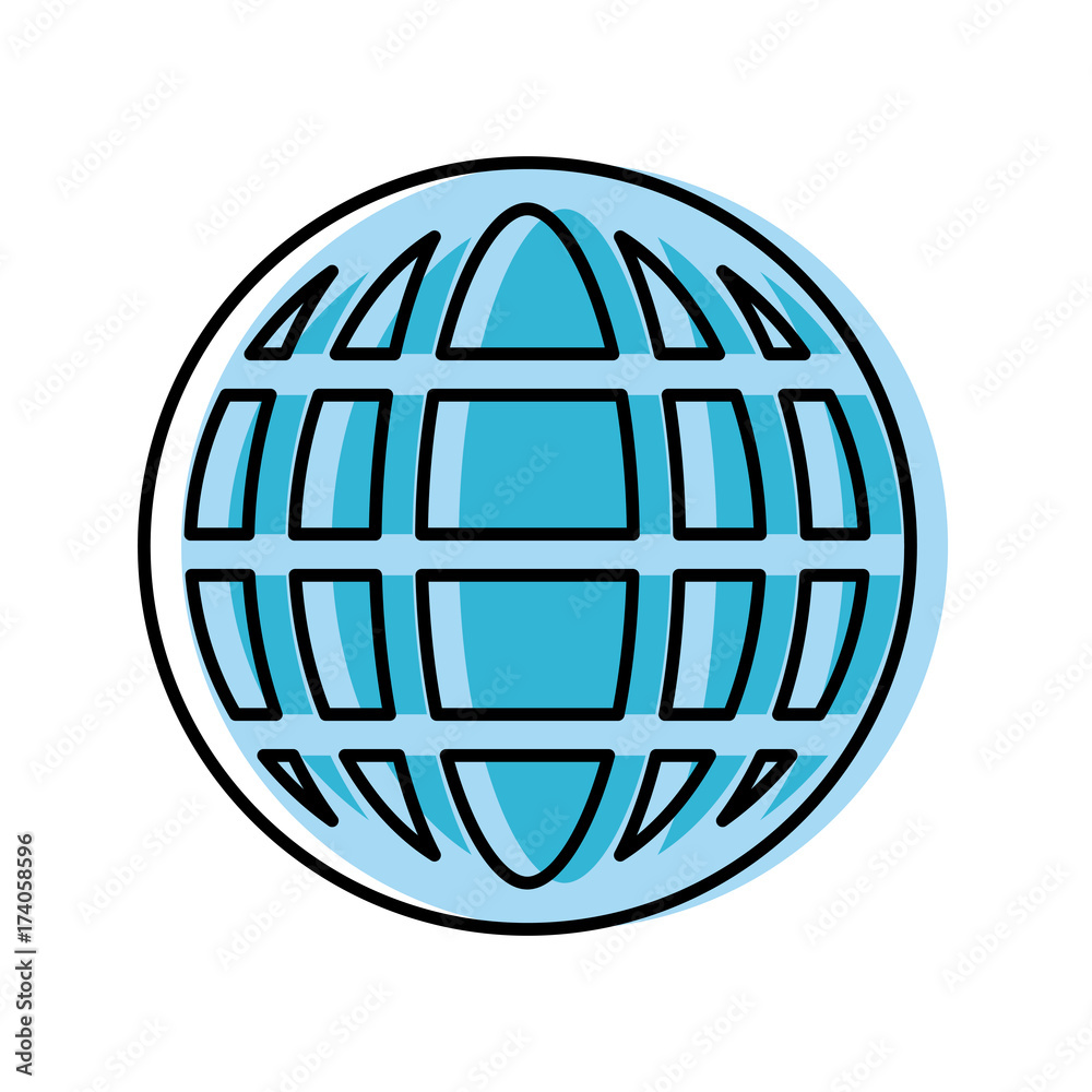 Global sphere symbol icon vector illustration graphic design Global sphere symbol icon vector illustration graphic design