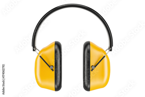 Standard Ear Defenders, 3D rendering