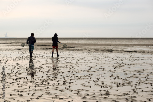 Obraz na płótnie Abenteuer Wattenmeer w salonie