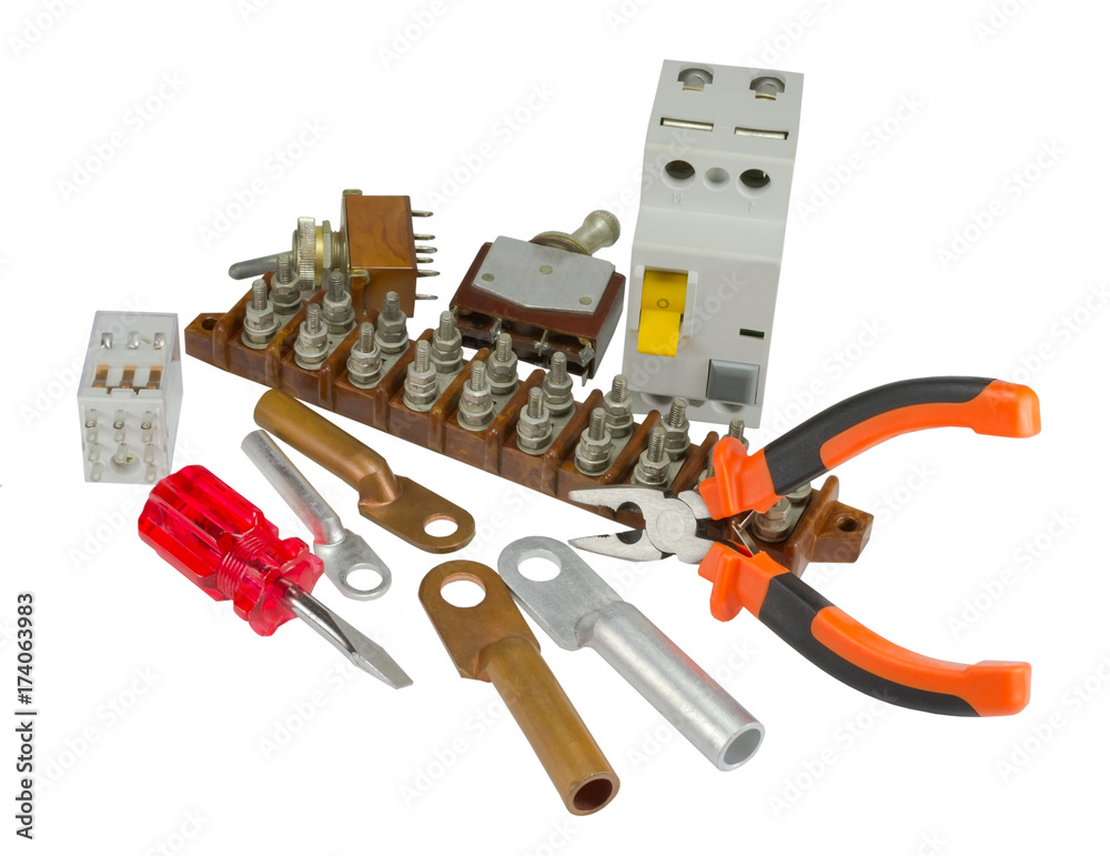 Automatic circuit breaker and tools