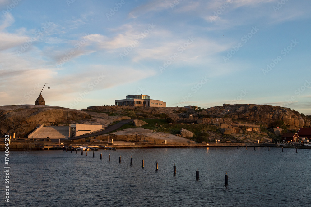 Verdens Ende with Faerder National Park Center and the old lighthouse