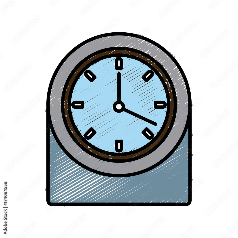 Wall clock symbol icon vector illustration graphic design Wall clock symbol icon vector illustration graphic design