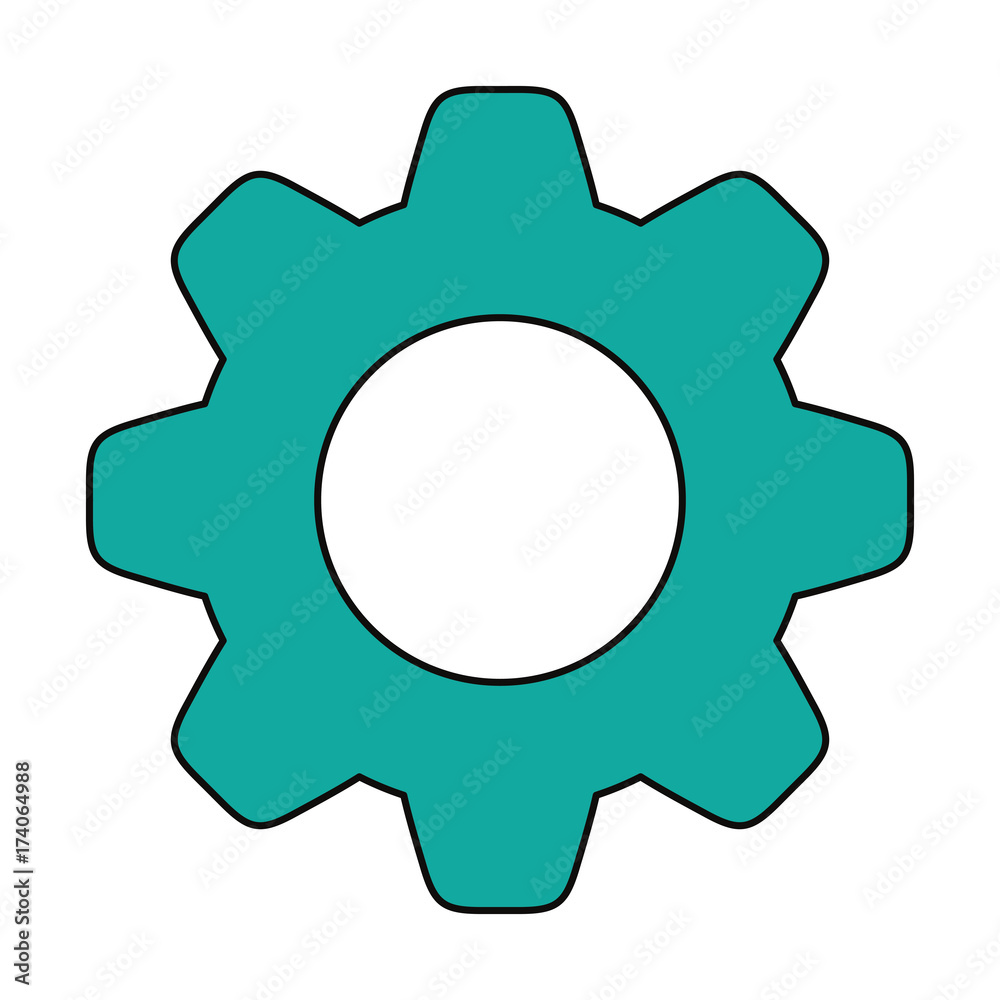 gear  vector illustration