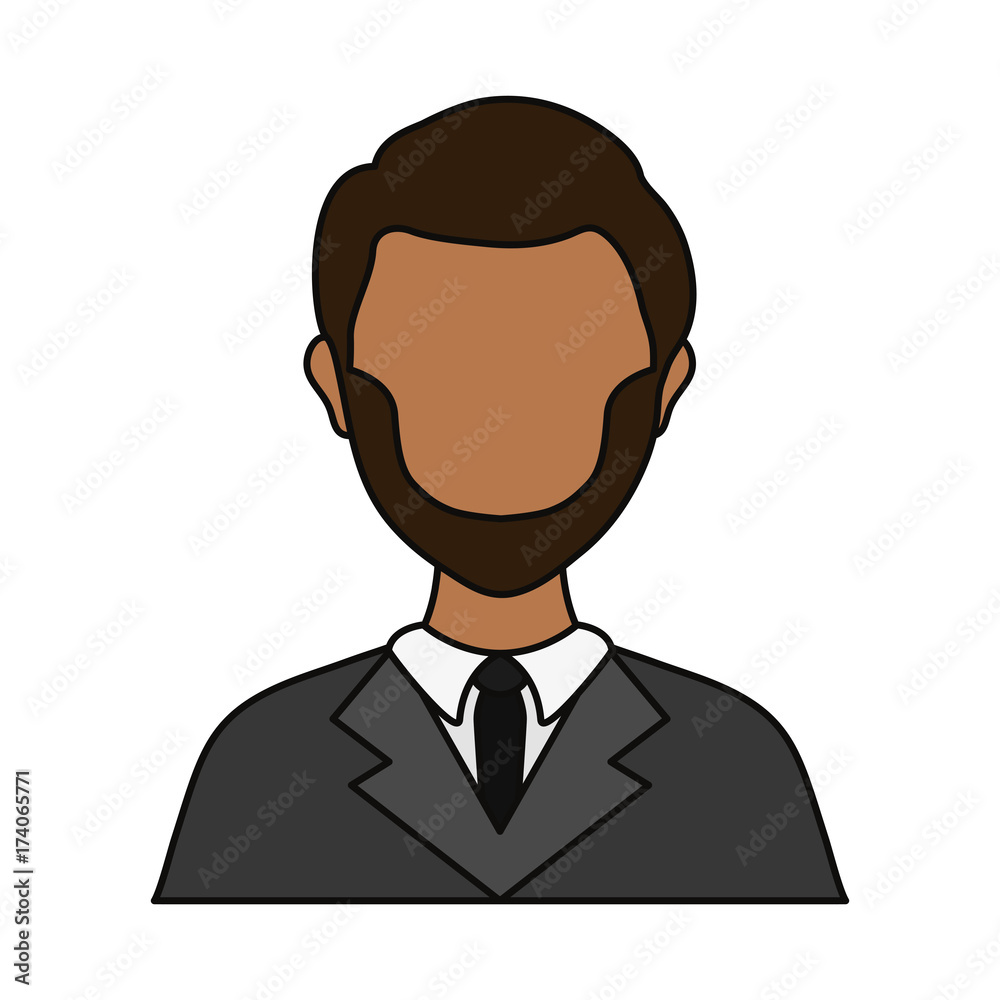 man job vector illustration