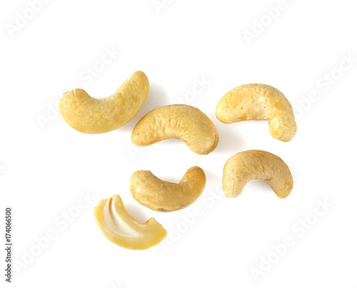 cashew nuts isolated