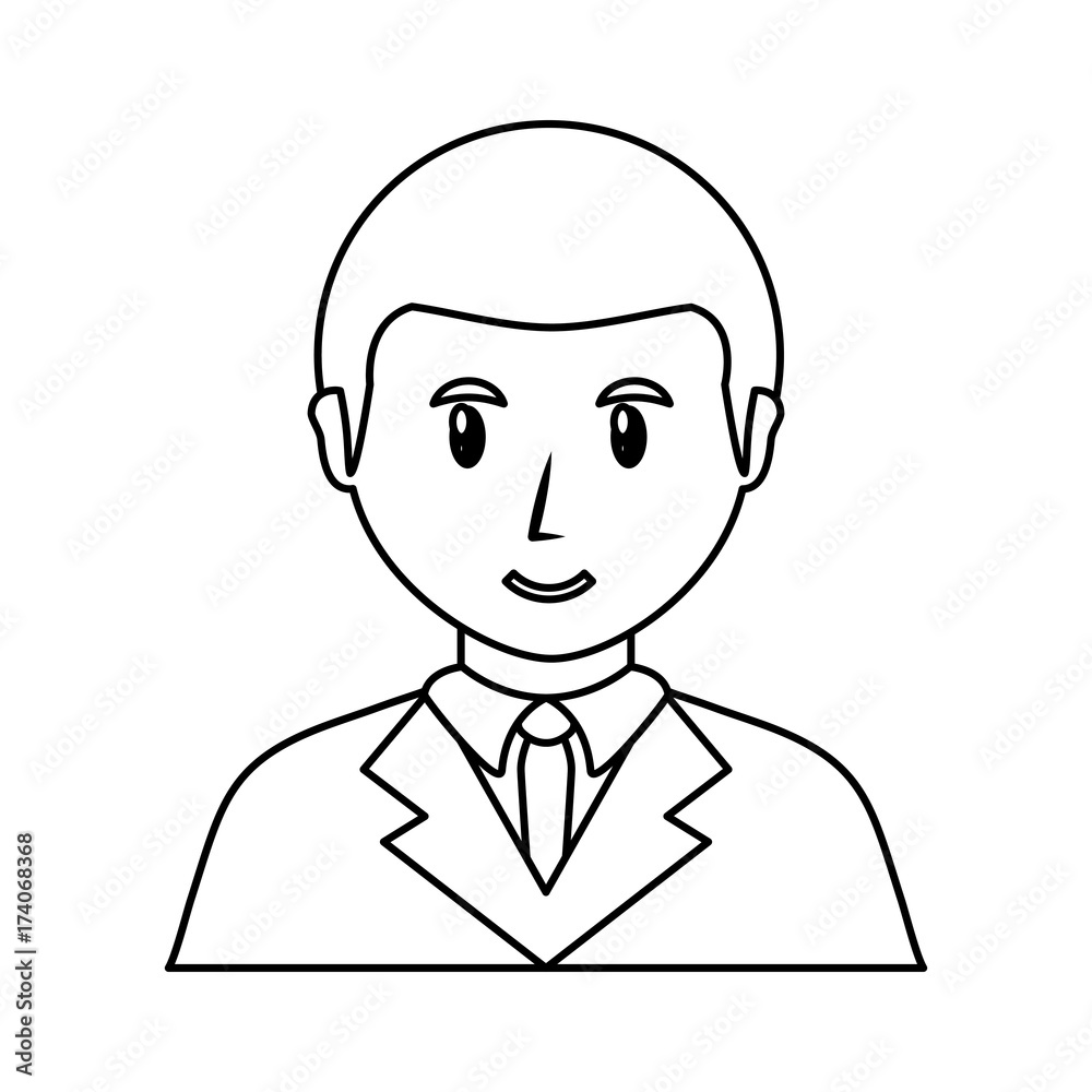 young man avatar vector illustration young man avatar vector illustration