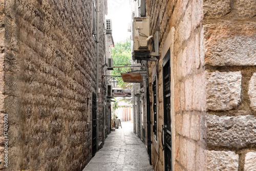 Beautiful street of old city