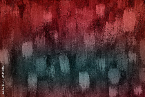 Red Seagreen Tone Modern Abstract Art Background Pattern Design