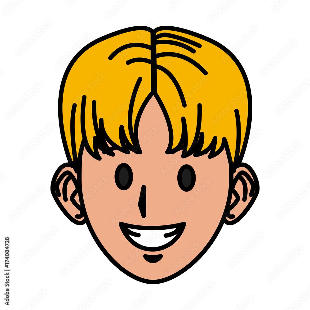 Young man cartoon icon vector illustration graphic design Young man cartoon icon vector illustration graphic design