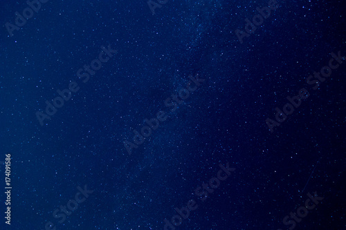 Fototapeta Naklejka Na Ścianę i Meble -  Night sky landscape milky way background