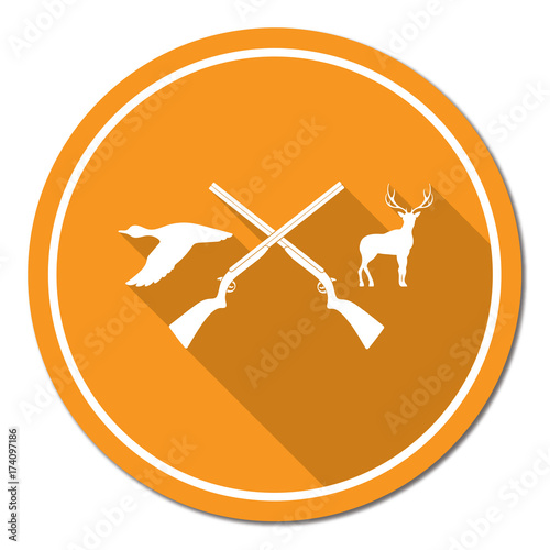 Hunting club logo icon