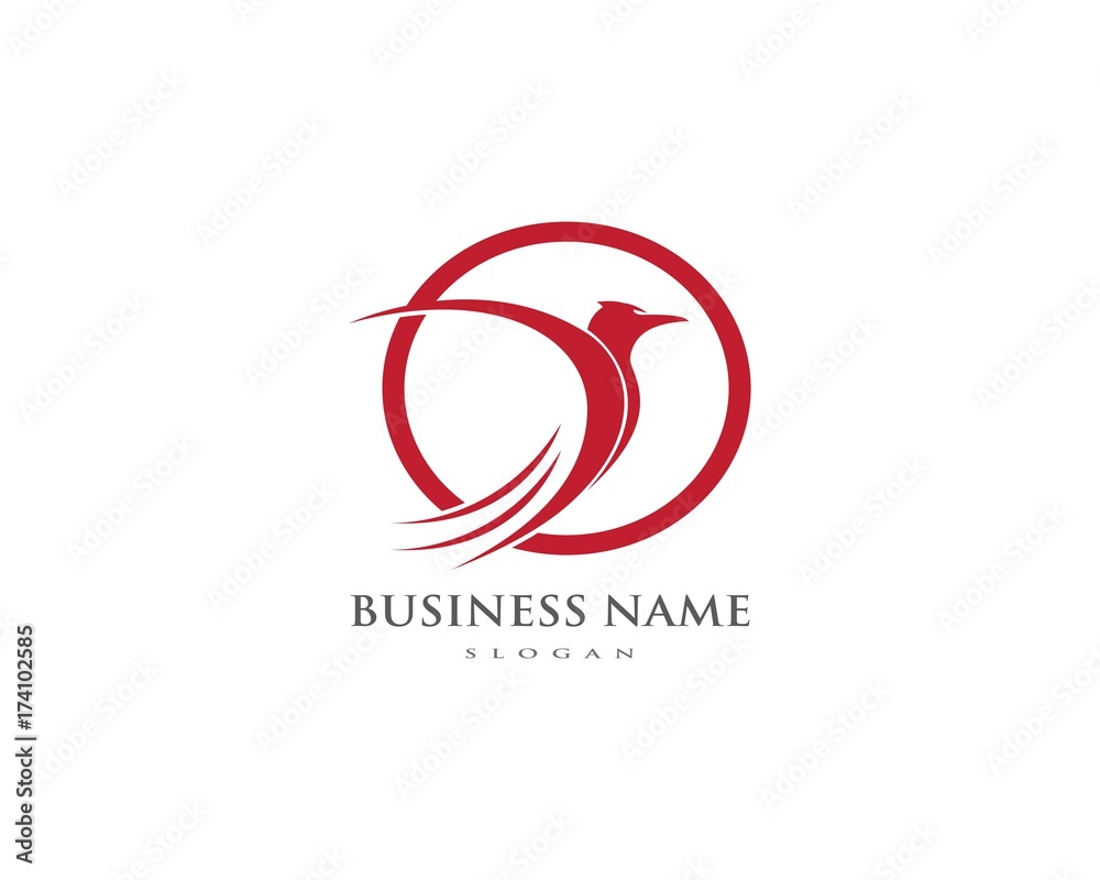 Falcon Eagle Bird Logo Template vector icon Falcon Eagle Bird Logo Template vector icon
