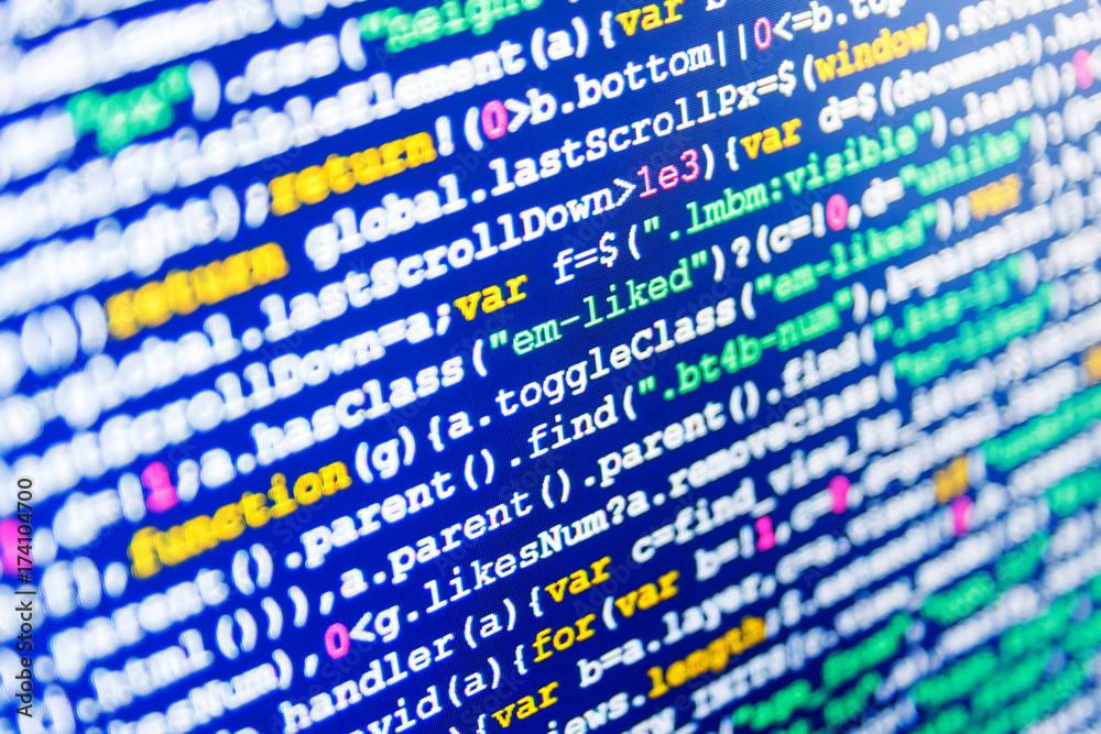 Javascript functions, variables, objects. Abstract source code ...