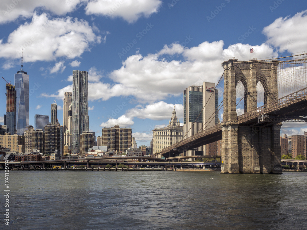 Obraz premium Most Brookliński