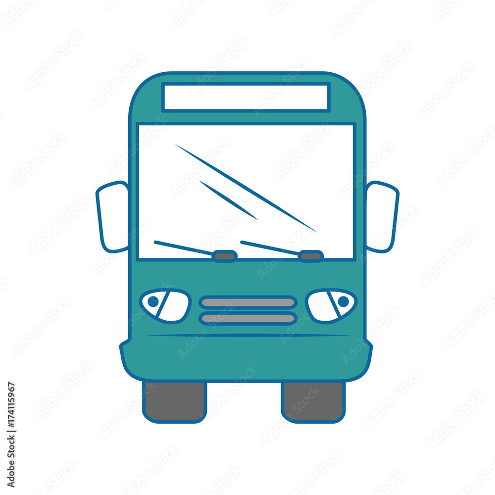 Fototapeta premium bus icon image