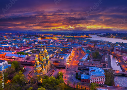 Russia the city of St. Pete...