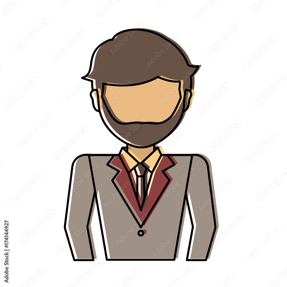 man professional avatar vector illustration man professional avatar vector illustration