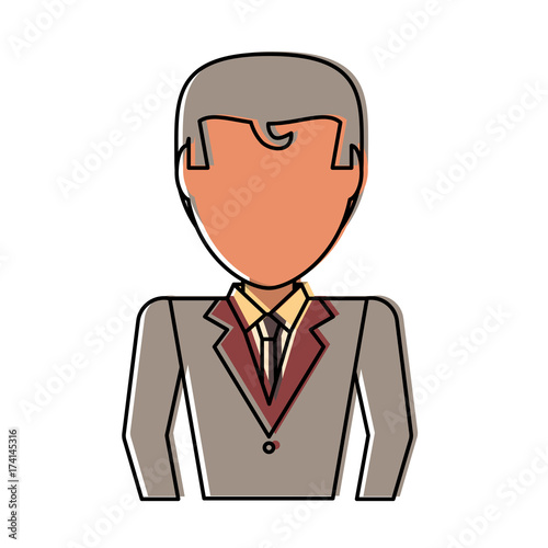 man professional vector illustration