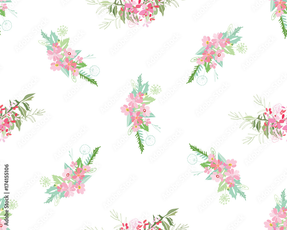 Obraz premium Summer flower composition