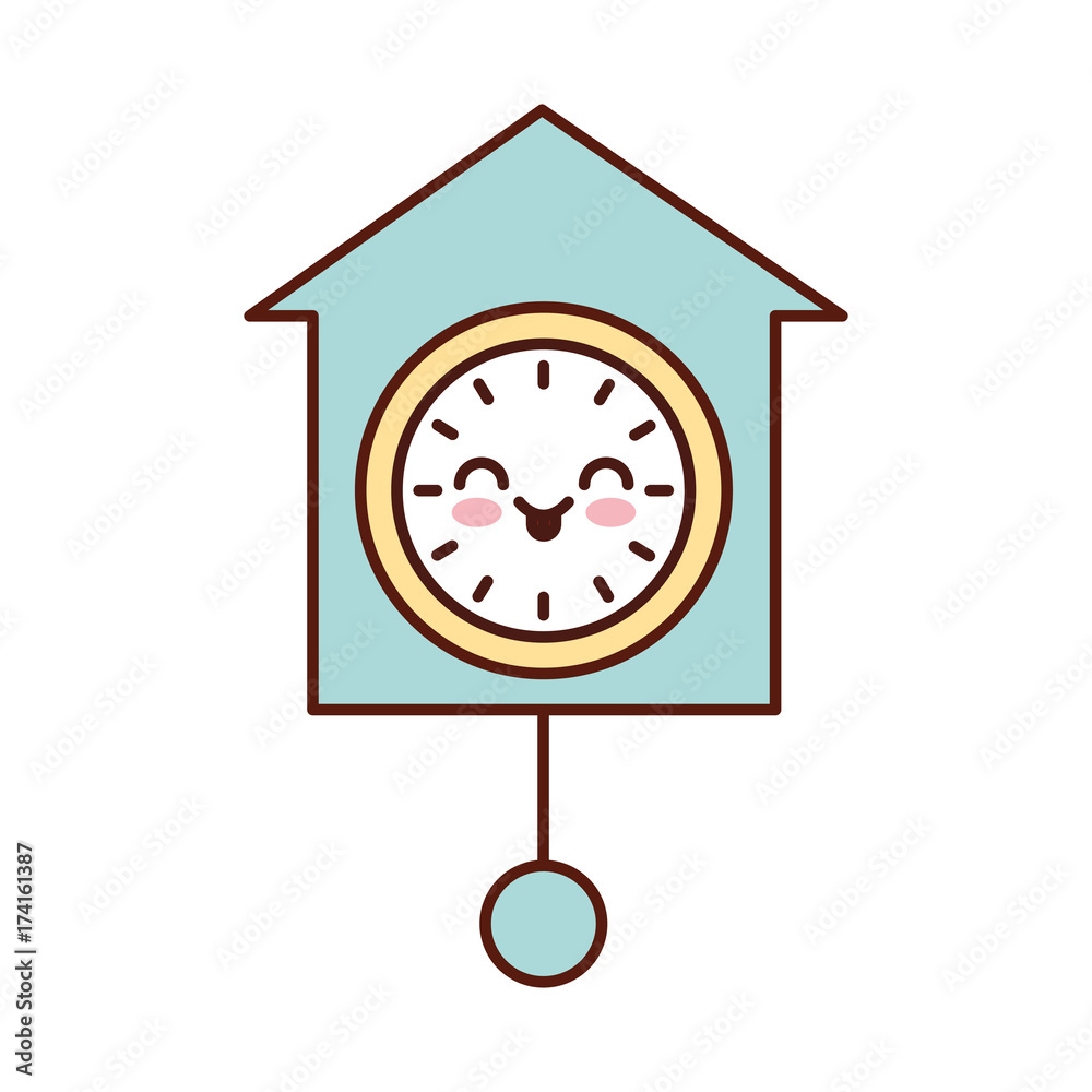 kawaii clock pendulum decoration office