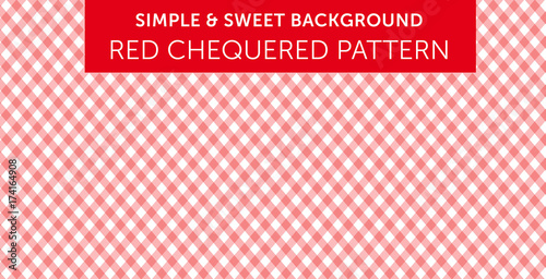 Rad chequered pattern Simple & Sweet Background vol.16