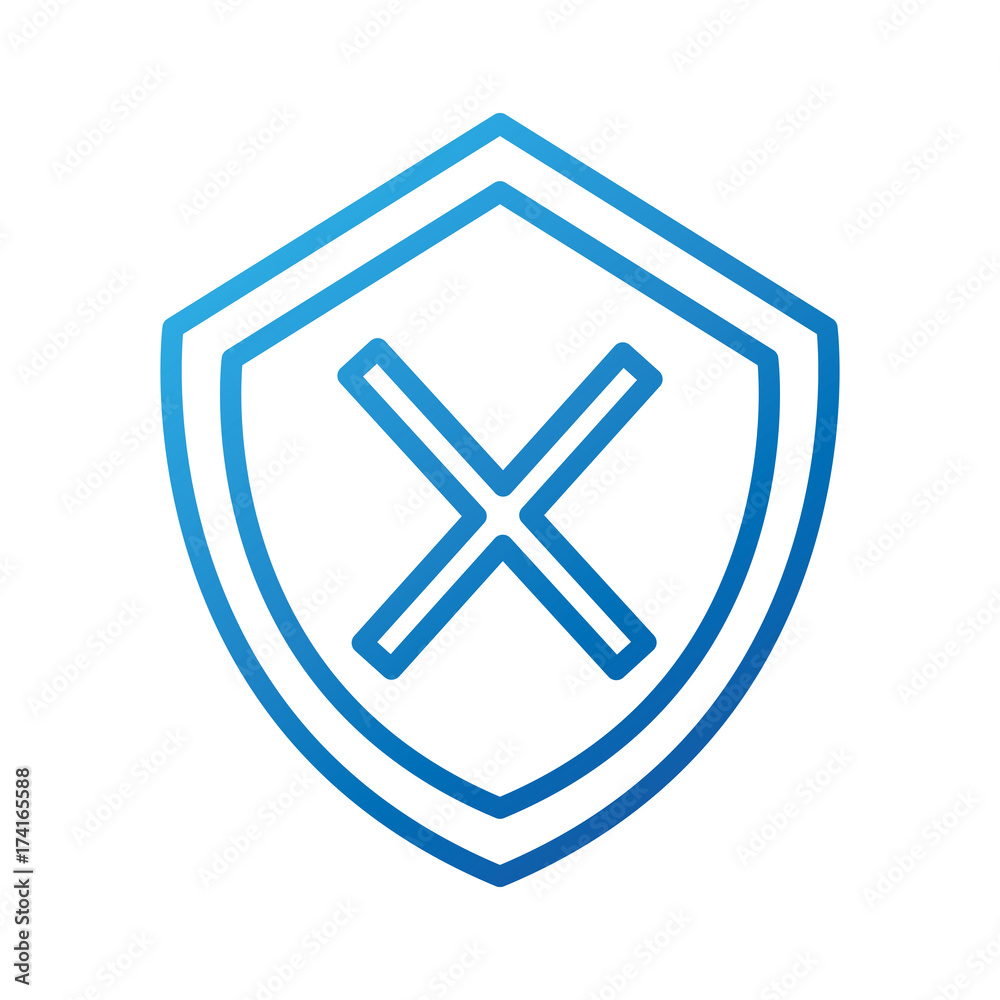 shield protect error guarantee system emblem shield protect error guarantee system emblem