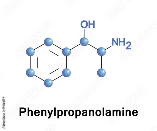 Phenylpropanolamine sympathomimetic agent