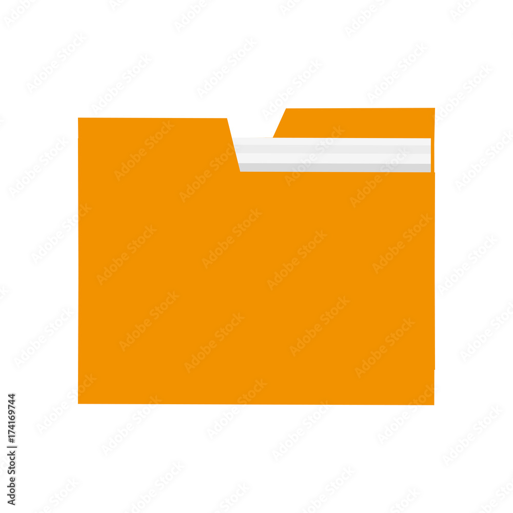file folder icon image vector illustration design 