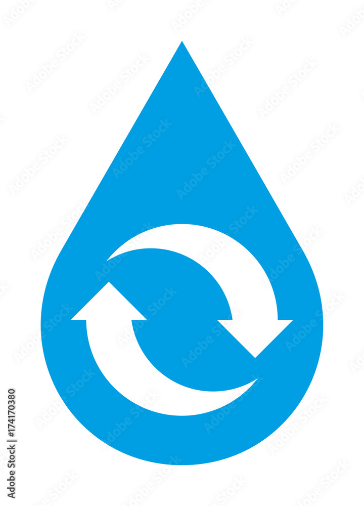Water Drop vector icon Water Drop vector icon