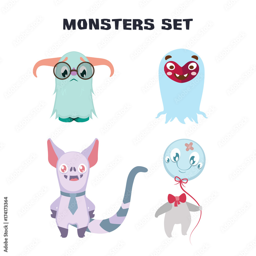 Cute monsters collection Cute monsters collection