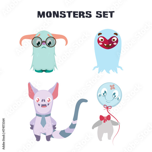 Cute monsters collection