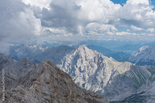 The mountains of Alps in Tyrol, Austria