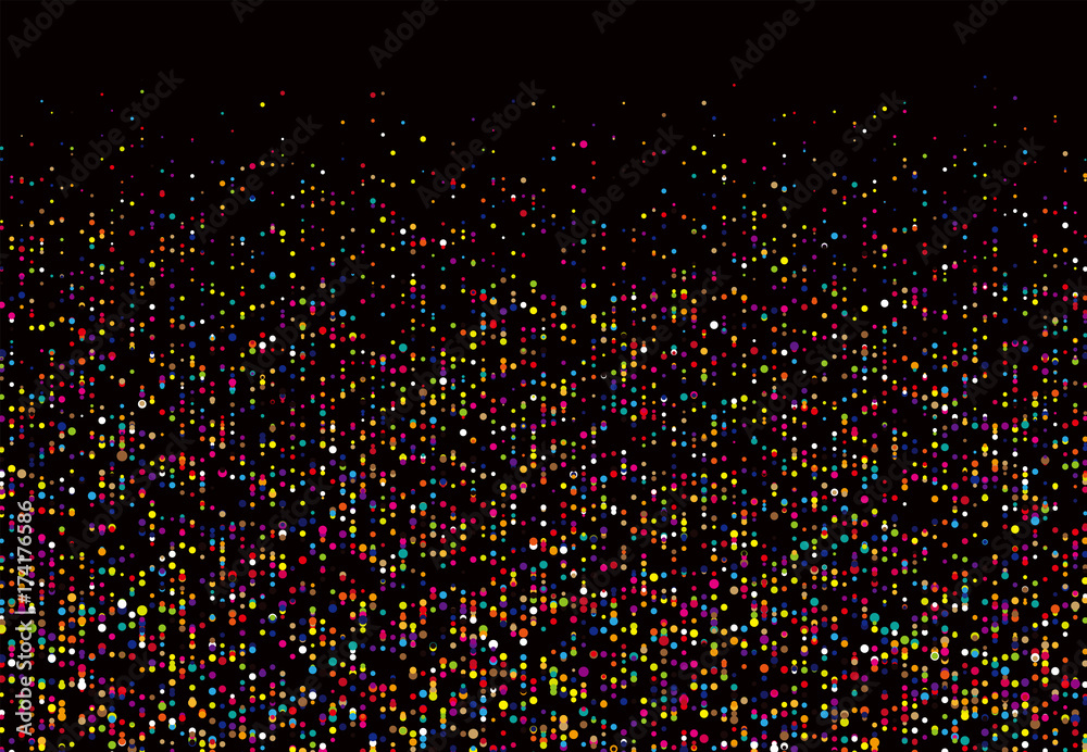 背景 ドット ランダム Stock Vector Adobe Stock