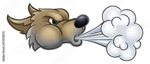 Big Bad Wolf Blowing