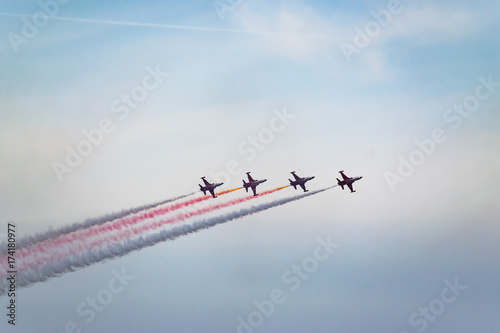 Air Show - Airplanes acrobatic show ,  Malta 