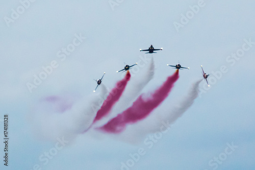 Air Show - Airplanes acrobatic show ,  Malta 