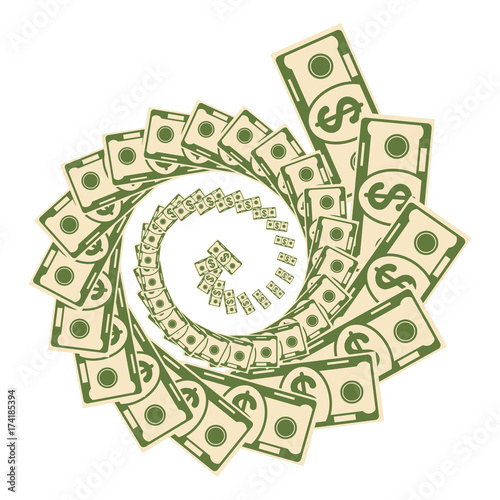 money vortex icon