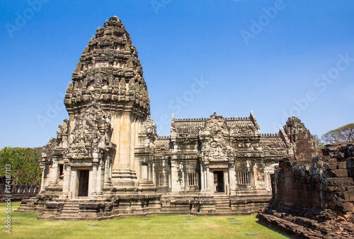 Cuadro en lienzo Phimai historical park , Nakhon ratchasima, Thailand