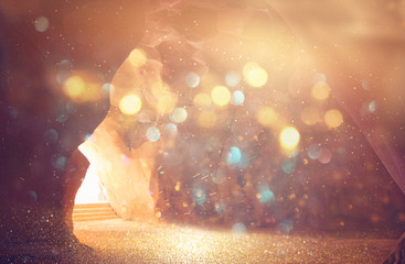 Abstract and surrealistic image of cave with light. revelation and open the door, Holy Bible story concept