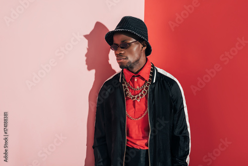 stylish african american man
