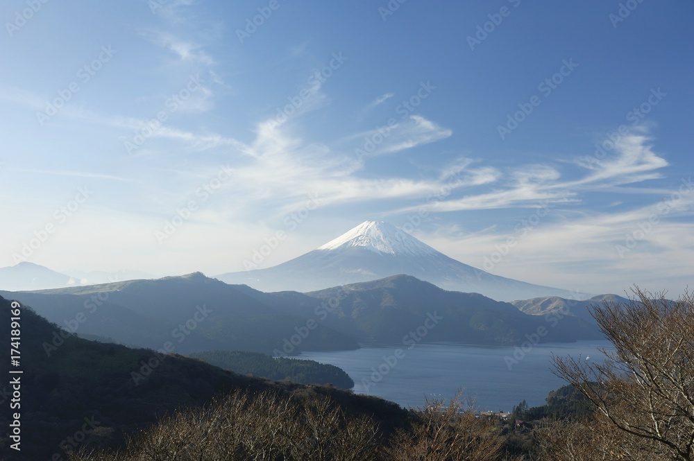 Obraz premium 大観山から見た富士山