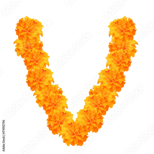 garland of marigolds