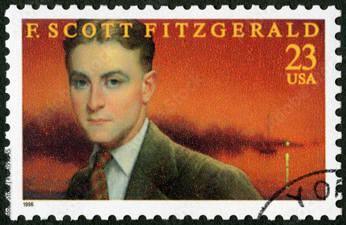 USA - 1996: shows Francis Scott Key Fitzgerald (1896-1940), series Literary Arts photo
