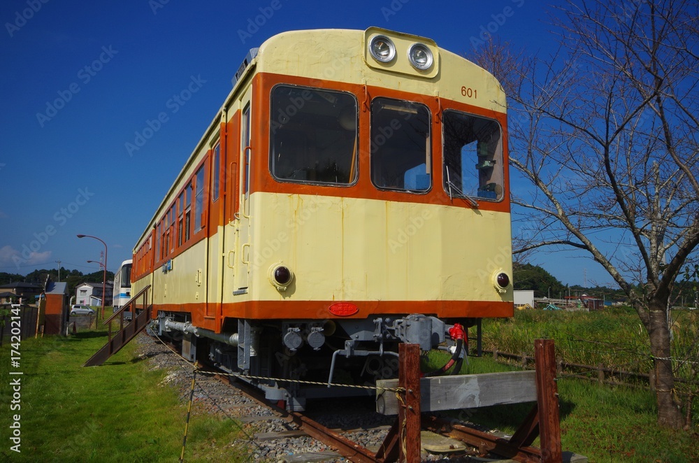 旧鹿島鉄道のディーゼルカー