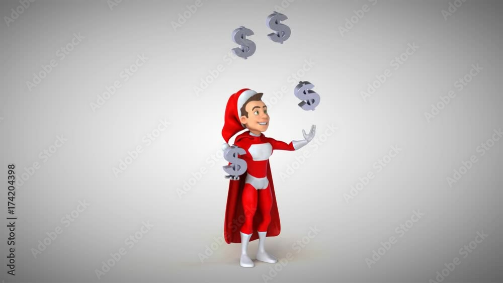 Super Santa Claus - 3D Animation Super Santa Claus - 3D Animation