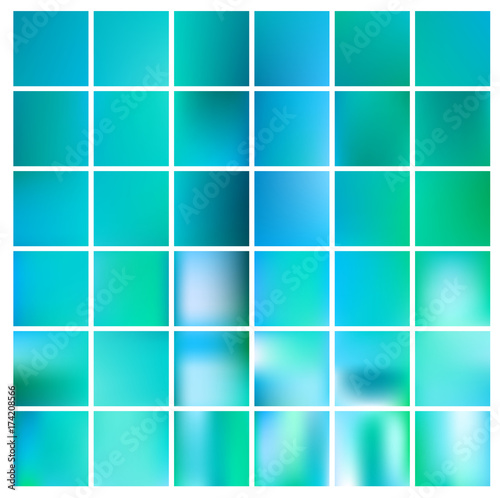Blue abstract background. Blur gradient