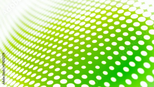 Dots pattern abstract motion background seamless loop