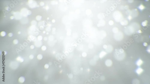 Light particles abstract background seamless loop