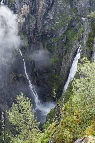 voringfossen waterfall in Norway
